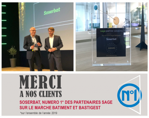 Soserbat est N°1 des partenaires Sage marché Bâtiment et Batigest